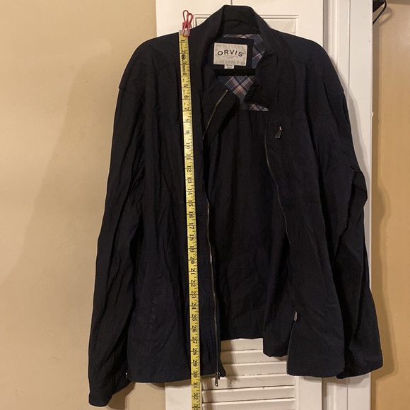 Mens Orvis windbreaker XXL black - Picture 6 of 6